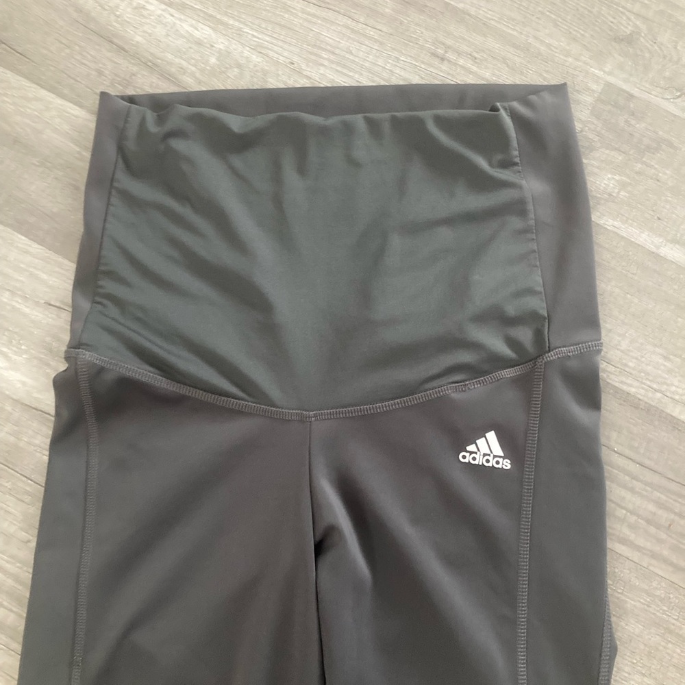 Women’s adidas prime green aeroready maternity leggings